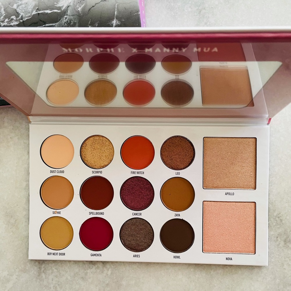 Morphe Manny MUA eyeshadow and face palette